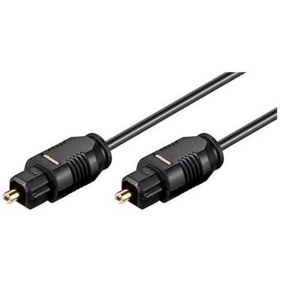 Deltaco TOTO-10 audio cable Toslink Black (10 m, Toslink Kabel), Audiokabel Deltaco TOTO-10 audio cable Toslink Black (10 m, Toslink Kabel), Audiokabel