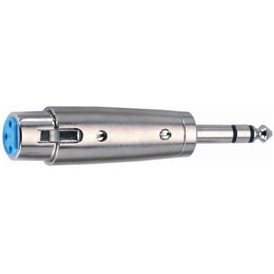 Quik Lok F/147-K XLR Buchse/Klinke TRS Stereo 6.3 Adapter (Winkeladapter), Audio Adapter Quik Lok F/147-K XLR Buchse/Klinke TRS Stereo 6.3 Adapter (Winkeladapter), Audio Adapter
