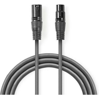 Nedis Xlr — Xlr (0.50 m, XLR Kabel), Audiokabel Nedis Xlr — Xlr (0.50 m, XLR Kabel), Audiokabel