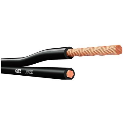Klotz LYP025S 50 m (50 m, 2.50 mm²), Lautsprecherkabel, Schwarz Klotz LYP025S 50 m (50 m, 2.50 mm²), Lautsprecherkabel, Schwarz