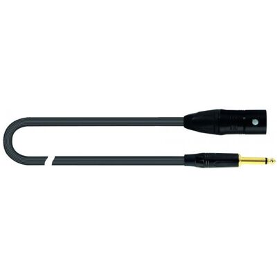 Quik Lok JUST/MJM-3 Kabel: Cannon-XLR-Stecker / 6,3-mm-TS-Mono-Klinkenstecker, 3 m, Audiokabel Quik Lok JUST/MJM-3 Kabel: Cannon-XLR-Stecker / 6,3-mm-TS-Mono-Klinkenstecker, 3 m, Audiokabel