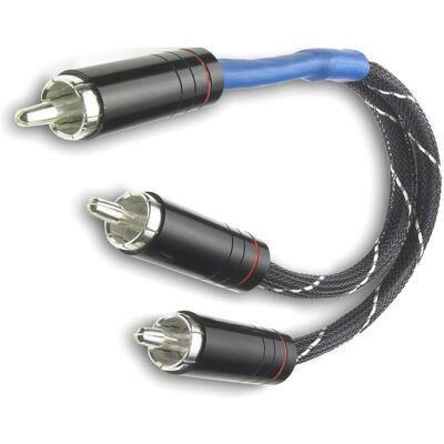 Pro-Ject Connect it Y-Cable RCA/RCA 0.82m (0.82 m, Cinch Kabel), Audiokabel Pro-Ject Connect it Y-Cable RCA/RCA 0.82m (0.82 m, Cinch Kabel), Audiokabel