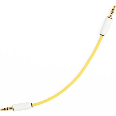 MyVolts ACV19YE - Candycords - audiocable 3535 15 yellow (1.50 m, AUX Kabel), Audiokabel MyVolts ACV19YE - Candycords - audiocable 3535 15 yellow (1.50 m, AUX Kabel), Audiokabel