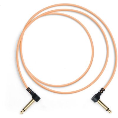 MyVolts ACV25PE - Candycords - Pedal To Pedal 150 peach (1.50 m), Audiokabel MyVolts ACV25PE - Candycords - Pedal To Pedal 150 peach (1.50 m), Audiokabel