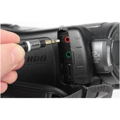IK Multimedia iLine - Camera Adapter (Klinkenadapter), Audio Adapter, Schwarz IK Multimedia iLine - Camera Adapter (Klinkenadapter), Audio Adapter, Schwarz