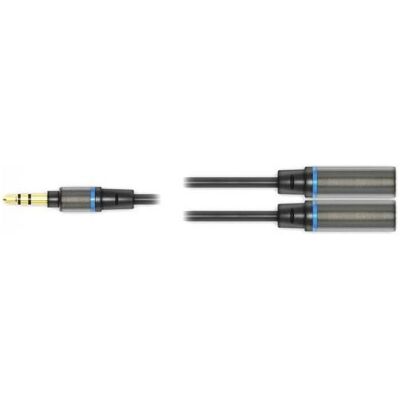 IK Multimedia iLine - Headphone Stereo Splitter (0.30 m, AUX Kabel), Audiokabel IK Multimedia iLine - Headphone Stereo Splitter (0.30 m, AUX Kabel), Audiokabel