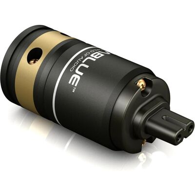 ViaBlue T6S IEC C7, Audio Stecker, Schwarz ViaBlue T6S IEC C7, Audio Stecker, Schwarz