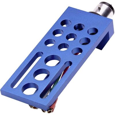Analogis Headshell HS-27 Systemträger, Plattenspieler Zubehör, Blau Analogis Headshell HS-27 Systemträger, Plattenspieler Zubehör, Blau