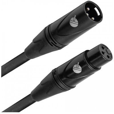 Quik Lok ITST/MF-1 B Kabel: Cannon-XLR-Stecker / Cannon-XLR-Buchse, 1 m, Audiokabel Quik Lok ITST/MF-1 B Kabel: Cannon-XLR-Stecker / Cannon-XLR-Buchse, 1 m, Audiokabel