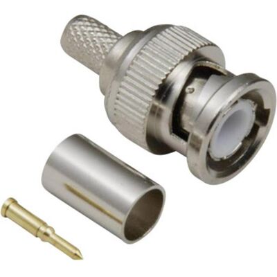 BKL Electronic BNC-Steckverbinder, Audio Stecker, Silber BKL Electronic BNC-Steckverbinder, Audio Stecker, Silber