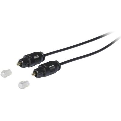 Kash Modell 30L501 - Optisches Audiokabel - 1m - Schwarz Kash Modell 30L501 - Optisches Audiokabel - 1m - Schwarz