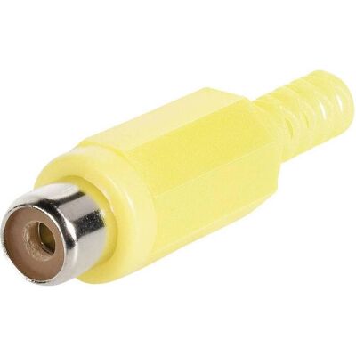 BKL Electronic Cinch-Steckverbinder, Audio Stecker, Gelb BKL Electronic Cinch-Steckverbinder, Audio Stecker, Gelb