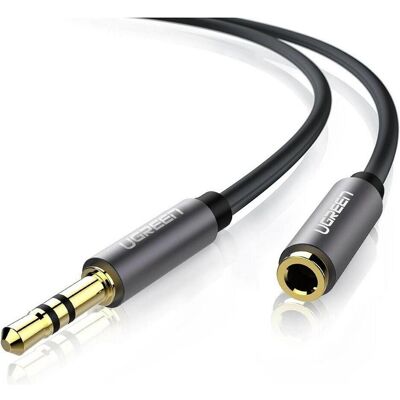 Ugreen 3.5mm Klinke – 3.5mm Buchse (3 m, AUX Kabel), Audiokabel Ugreen 3.5mm Klinke – 3.5mm Buchse (3 m, AUX Kabel), Audiokabel