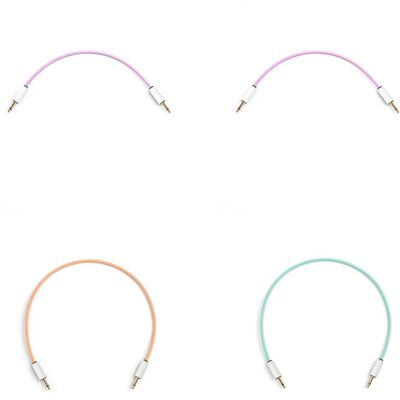 MyVolts ACMMP3 - Candycords - Modular Short Pack, Audiokabel MyVolts ACMMP3 - Candycords - Modular Short Pack, Audiokabel
