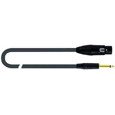 Quik Lok JUST/FJM-2 Kabel: Cannon-XLR-Buchse / 6,3-mm-TS-Mono-Stecker, 2 m, Audiokabel Quik Lok JUST/FJM-2 Kabel: Cannon-XLR-Buchse / 6,3-mm-TS-Mono-Stecker, 2 m, Audiokabel