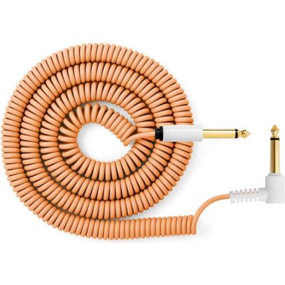 MyVolts ACV7PE - Candycords - Guitarcable Peach, Audiokabel MyVolts ACV7PE - Candycords - Guitarcable Peach, Audiokabel