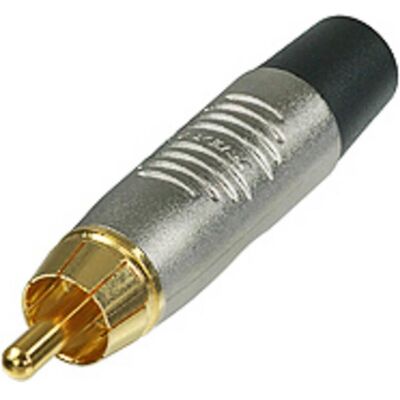 Rean RF2C-AU0 - Gold RCA Stecker - 1 Stück Rean RF2C-AU0 - Gold RCA Stecker - 1 Stück