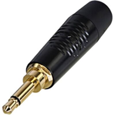Rean RTP2C-B - 3,5mm Mono Stecker - Schwarzes Gehäuse Rean RTP2C-B - 3,5mm Mono Stecker - Schwarzes Gehäuse
