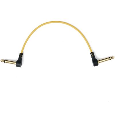 MyVolts ACV22YE - Candycords - Pedal To Pedal 10 yellow (Cinch Kabel), Audiokabel MyVolts ACV22YE - Candycords - Pedal To Pedal 10 yellow (Cinch Kabel), Audiokabel