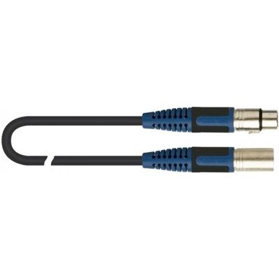 Quik Lok RKSM/340-1 Cannon XLR-Stecker / Cannon XLR-Buchse, 1 m, Audiokabel Quik Lok RKSM/340-1 Cannon XLR-Stecker / Cannon XLR-Buchse, 1 m, Audiokabel