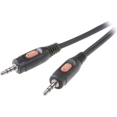 SpeaKa Professional Klinke Anschlusskabel Klinkenstecker 3.5 mm Klinkenstecker 3.5 mm 0.3 m (0.30 m, 2.5mm Klinkenkabel), Audiokabel SpeaKa Professional Klinke Anschlusskabel Klinkenstecker 3.5 mm Klinkenstecker 3.5 mm 0.3 m (0.30 m, 2.5mm Klinkenkabel), Audiokabel