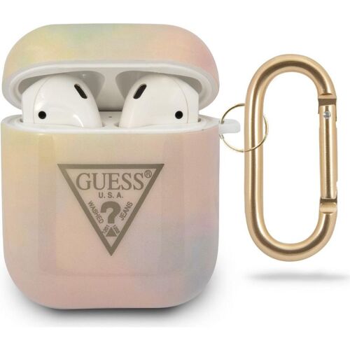 Guess Case (Kopfhörer Tasche), Kopfhörertasche + Schutzhülle, Pink