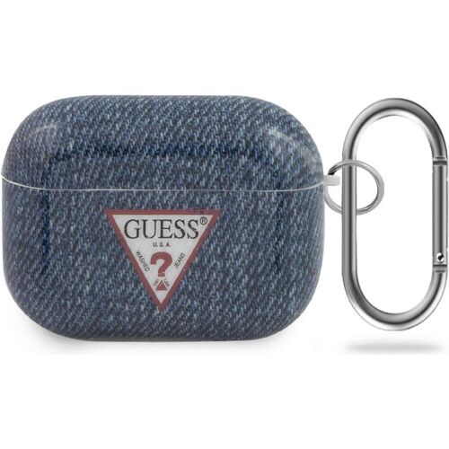 Guess Case (Kopfhörer Tasche), Kopfhörertasche + Schutzhülle, Blau