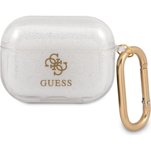 Guess Glitter (Kopfhörer Tasche), Kopfhörertasche + Schutzhülle, Transparent