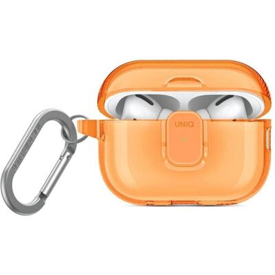 Uniq Case Glase Pro for AirPods Pro 2 Lock Case orange (Ladecase Hülle), Kopfhörertasche + Schutzhülle, Orange Uniq Case Glase Pro for AirPods Pro 2 Lock Case orange (Ladecase Hülle), Kopfhörertasche + Schutzhülle, Orange