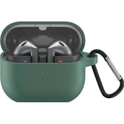 Screenguard Samsung Galaxy Buds3 Liquid Silicone Case Hülle mit Karabiner (Kopfhörer Hülle), Kopfhörertasche + Schutzhülle, Grün Screenguard Samsung Galaxy Buds3 Liquid Silicone Case Hülle mit Karabiner (Kopfhörer Hülle), Kopfhörertasche + Schutzhülle, Grün
