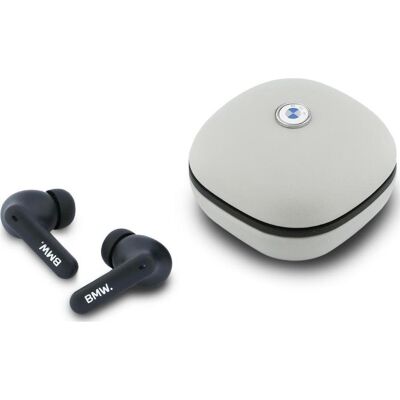 BMW Headphones Bluetooth TWS Leather Metal Logo ENC taupe (30 h, Kabellos), Kopfhörer, Braun BMW Headphones Bluetooth TWS Leather Metal Logo ENC taupe (30 h, Kabellos), Kopfhörer, Braun