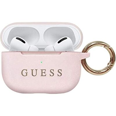 Guess Silikonhülle für Airpods Pro - Hellrosa Guess Silikonhülle für Airpods Pro - Hellrosa