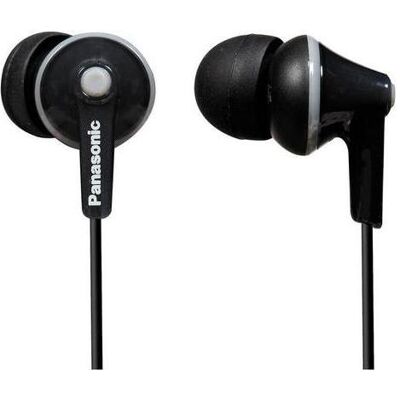 Panasonic RP-HJE125 Headphones In-ear connector Black (Kabelgebunden), Kopfhörer, Schwarz Panasonic RP-HJE125 Headphones In-ear connector Black (Kabelgebunden), Kopfhörer, Schwarz