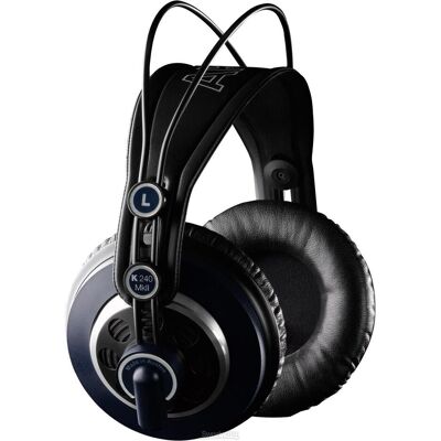 AKG Pro K240 Mkii (Keine Geräuschunterdrückung, Kabelgebunden), Kopfhörer, Schwarz AKG Pro K240 Mkii (Keine Geräuschunterdrückung, Kabelgebunden), Kopfhörer, Schwarz