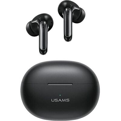Usams Kabellose Kopfhörer - Bluetooth 5.3, Doppelmikrofon, Geräuschreduzierung - Schwarz Usams Kabellose Kopfhörer - Bluetooth 5.3, Doppelmikrofon, Geräuschreduzierung - Schwarz