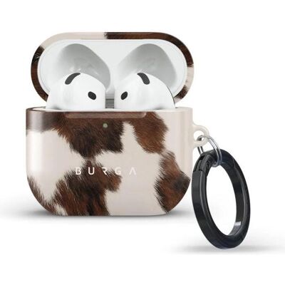 Burga Case for Airpods 4 Celestial (Ladecase Hülle), Kopfhörertasche + Schutzhülle, Weiss, Braun Burga Case for Airpods 4 Celestial (Ladecase Hülle), Kopfhörertasche + Schutzhülle, Weiss, Braun