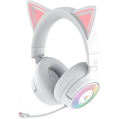Razer Kraken Kitty V3 Pro (Kabelgebunden, Kabellos), Gaming Headset, Weiss Razer Kraken Kitty V3 Pro (Kabelgebunden, Kabellos), Gaming Headset, Weiss