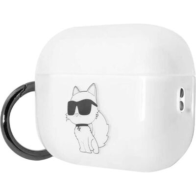 Karl Lagerfeld Airpods Pro 2 Logo NFT Choupette TPU Hülle - Kopfhörer Tasche Karl Lagerfeld Airpods Pro 2 Logo NFT Choupette TPU Hülle - Kopfhörer Tasche