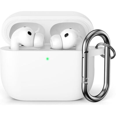 Screenguard Apple AirPods Pro 3 Liquid Silicone Case Snowy Hülle (Kopfhörer Hülle), Kopfhörertasche + Schutzhülle, Weiss Screenguard Apple AirPods Pro 3 Liquid Silicone Case Snowy Hülle (Kopfhörer Hülle), Kopfhörertasche + Schutzhülle, Weiss