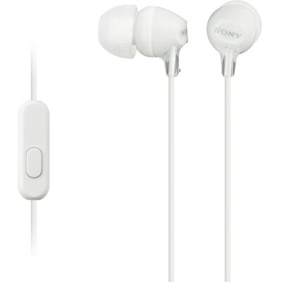 Sony Mdr-Ex15ap (Keine Geräuschunterdrückung, Kabelgebunden), Kopfhörer, Weiss Sony Mdr-Ex15ap (Keine Geräuschunterdrückung, Kabelgebunden), Kopfhörer, Weiss