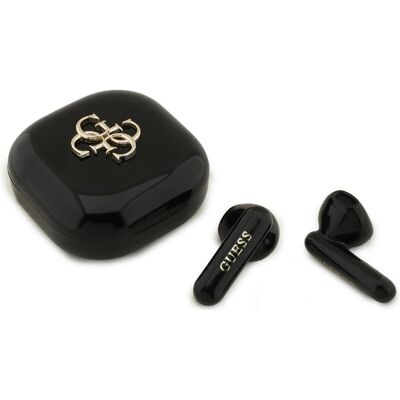 Guess TWS 4G Metal Logo headphones black (16 h, Kabellos), Kopfhörer, Schwarz Guess TWS 4G Metal Logo headphones black (16 h, Kabellos), Kopfhörer, Schwarz