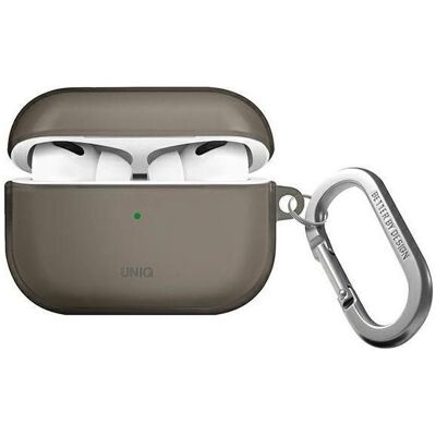 Uniq AirPods Pro 2 Glase Etui Rauch - Kopfhörertasche Uniq AirPods Pro 2 Glase Etui Rauch - Kopfhörertasche