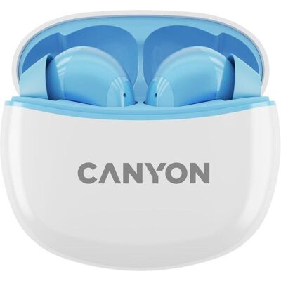 Canyon TWS-5, True Wireless Bluetooth earphones, USB-C charging, charging station in cassette, black (37.50 h, Kabellos), Kopfhörer, Schwarz Canyon TWS-5, True Wireless Bluetooth earphones, USB-C charging, charging station in cassette, black (37.50 h, Kabellos), Kopfhörer, Schwarz