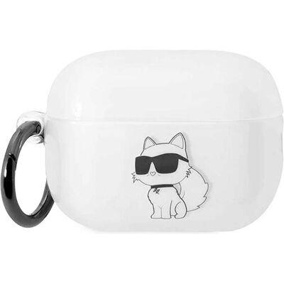 Karl Lagerfeld Airpods Pro 2 Logo NFT Choupette TPU Hülle - Kopfhörer Tasche Karl Lagerfeld Airpods Pro 2 Logo NFT Choupette TPU Hülle - Kopfhörer Tasche