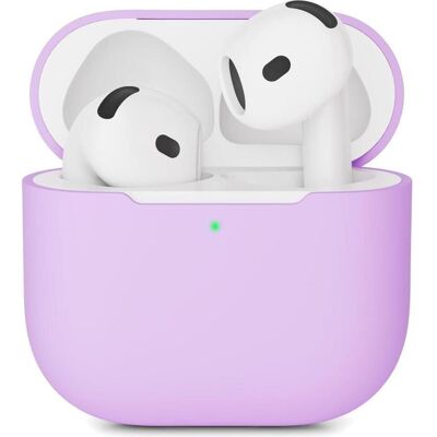 Screenguard Apple AirPods 4 (2024) Hülle (Ladecase Hülle), Kopfhörertasche + Schutzhülle, Violett Screenguard Apple AirPods 4 (2024) Hülle (Ladecase Hülle), Kopfhörertasche + Schutzhülle, Violett