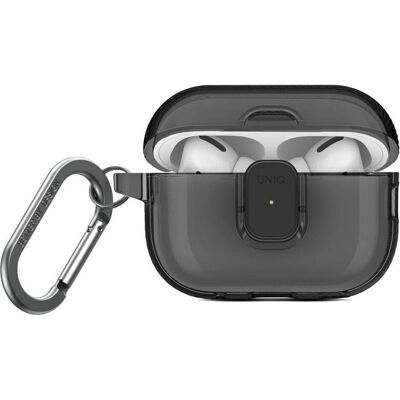 Uniq Case Glase Pro for AirPods Pro 2 Lock Case smoke (Kopfhörer Hülle), Kopfhörertasche + Schutzhülle, Grau Uniq Case Glase Pro for AirPods Pro 2 Lock Case smoke (Kopfhörer Hülle), Kopfhörertasche + Schutzhülle, Grau