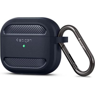 Spigen Rugged Armor case for Airpods 3 charcoal grey, Kopfhörertasche + Schutzhülle, Grau Spigen Rugged Armor case for Airpods 3 charcoal grey, Kopfhörertasche + Schutzhülle, Grau