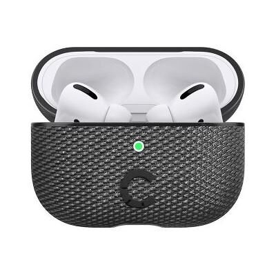 Cygnett TekView Slim Case for AirPods Pro - Grey/Black (Kopfhörer Hülle), Kopfhörertasche + Schutzhülle, Schwarz, Grau Cygnett TekView Slim Case for AirPods Pro - Grey/Black (Kopfhörer Hülle), Kopfhörertasche + Schutzhülle, Schwarz, Grau