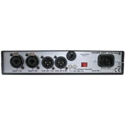 Fischer Amps In Ear Amp 8 Set (Gain-Schalter), Kopfhörerverstärker Fischer Amps In Ear Amp 8 Set (Gain-Schalter), Kopfhörerverstärker