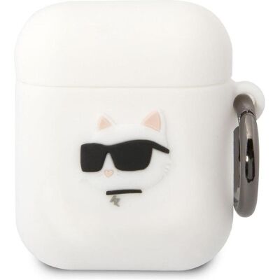 Karl Lagerfeld Airpods 1/2 Silikonhülle NFT Logo - Kopfhörer Tasche Karl Lagerfeld Airpods 1/2 Silikonhülle NFT Logo - Kopfhörer Tasche